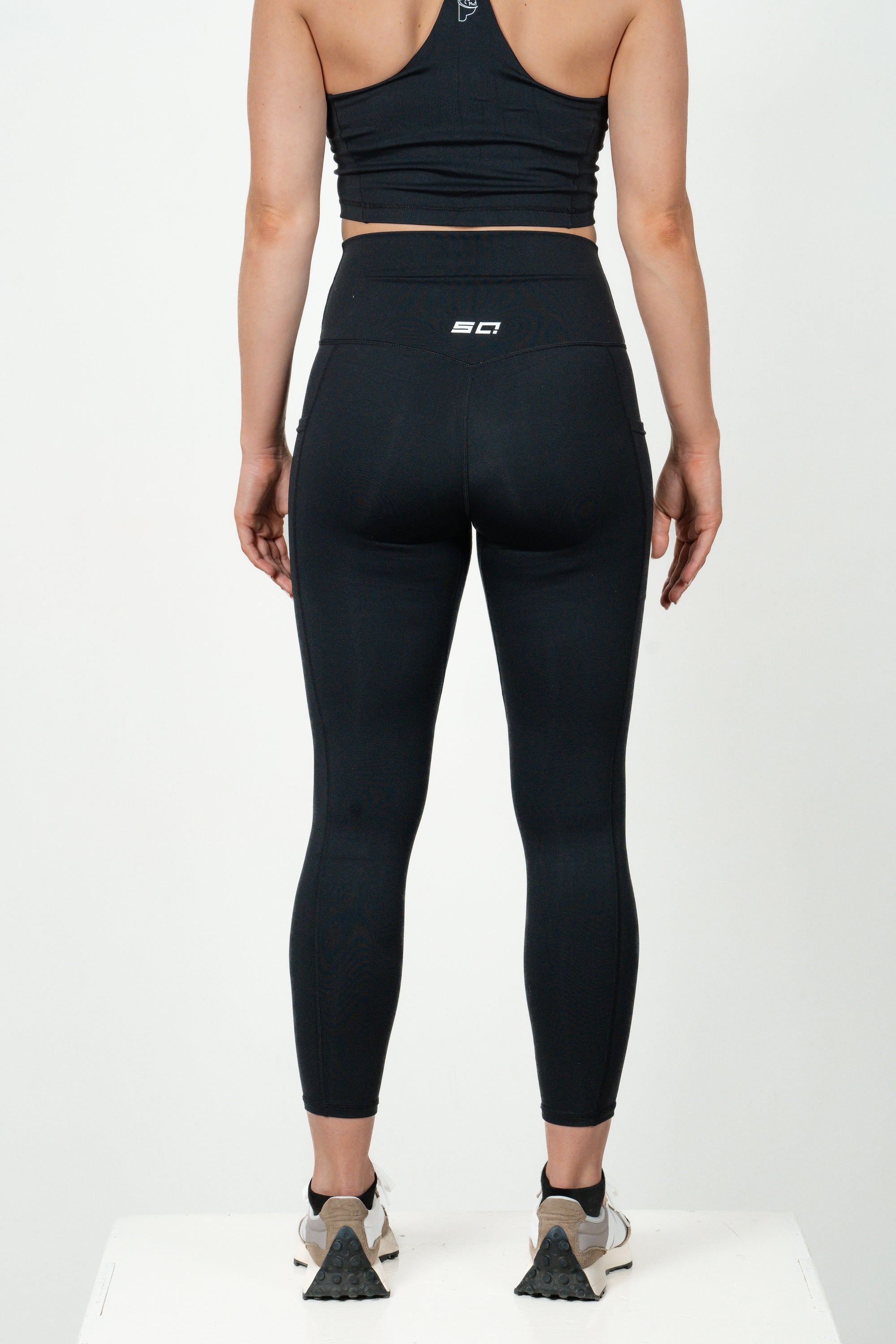 High Waisted Leggings - Black