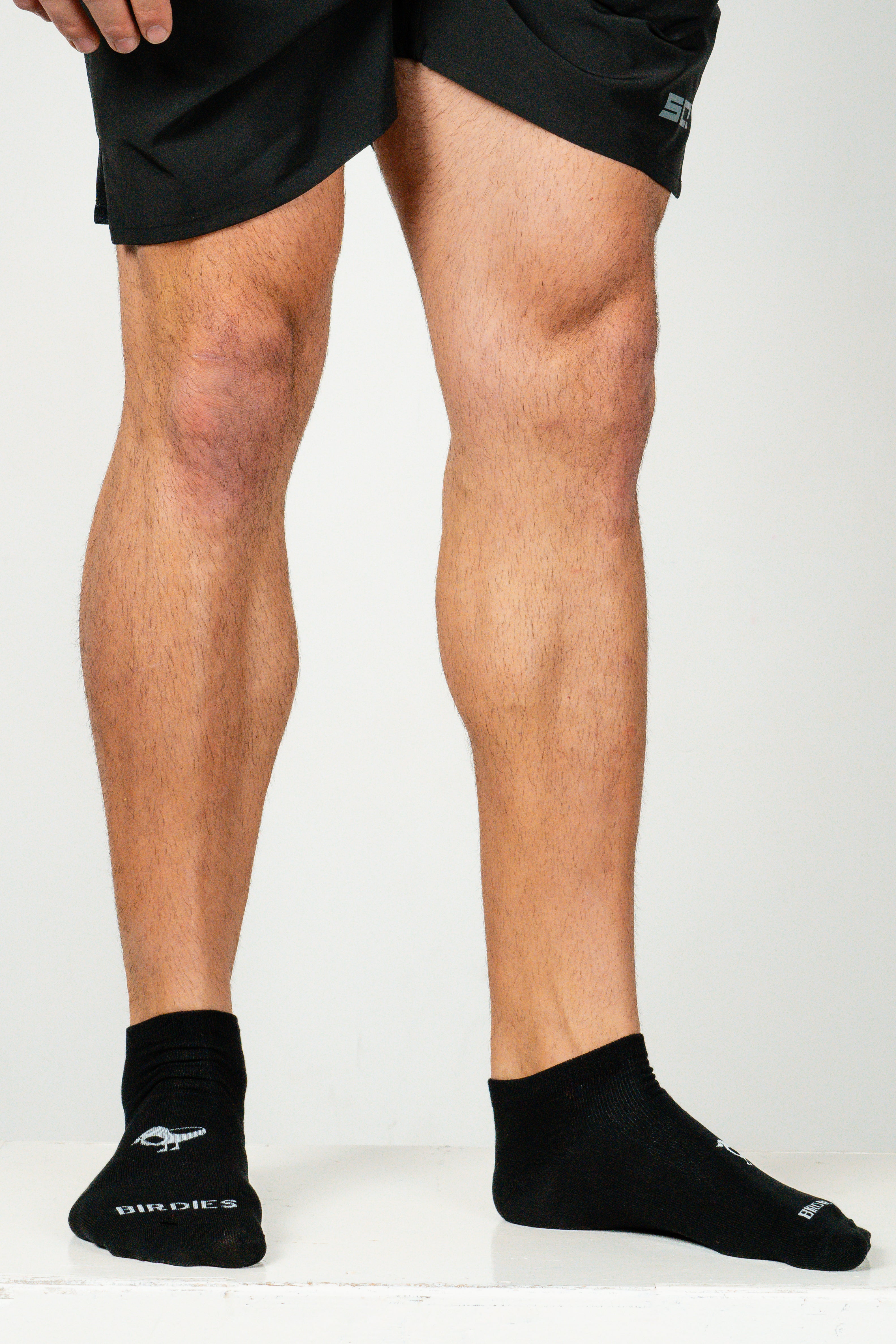 5 pack Birdies Bamboo BLACK short socks