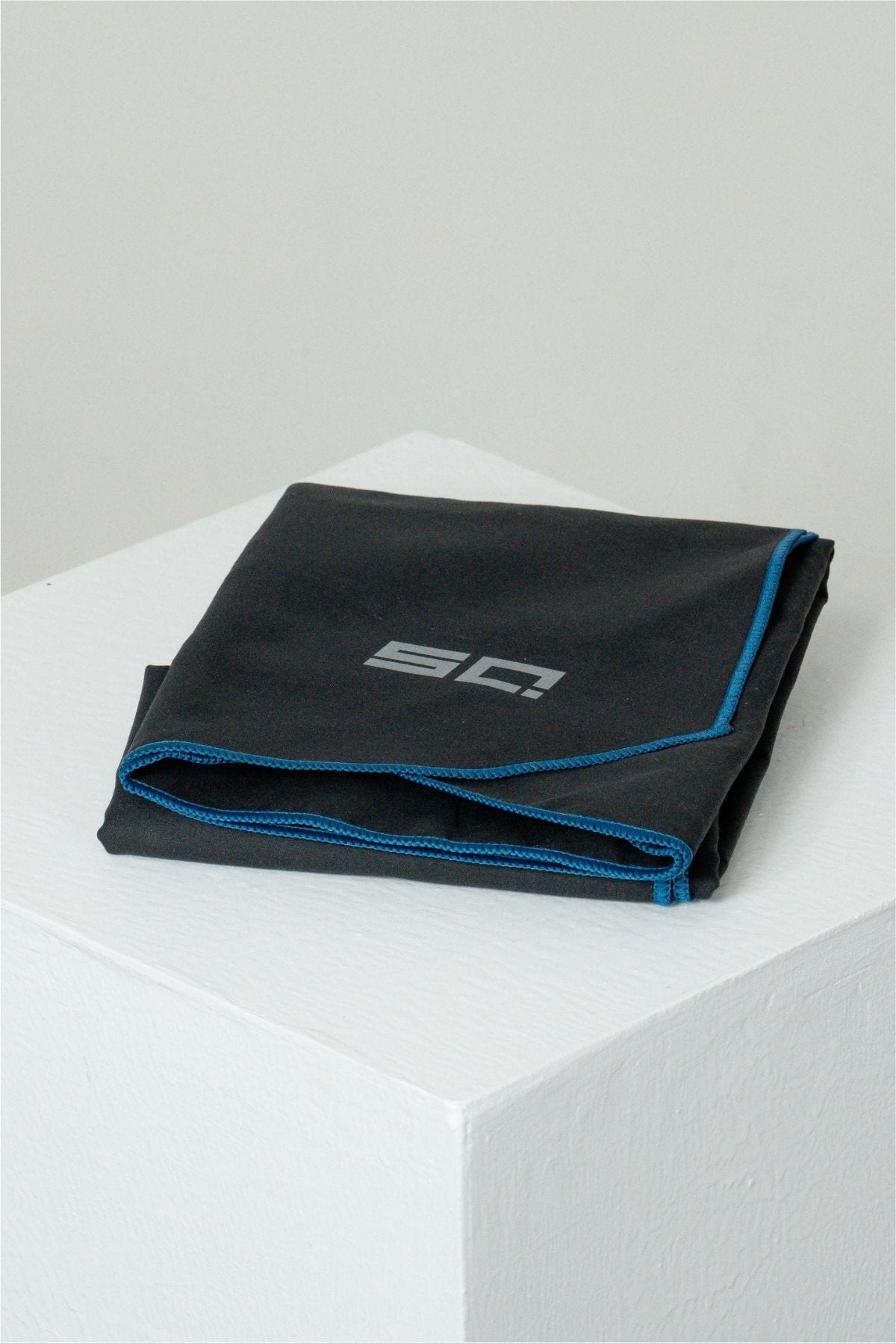 Gym Sweat Towel - Black and Blue