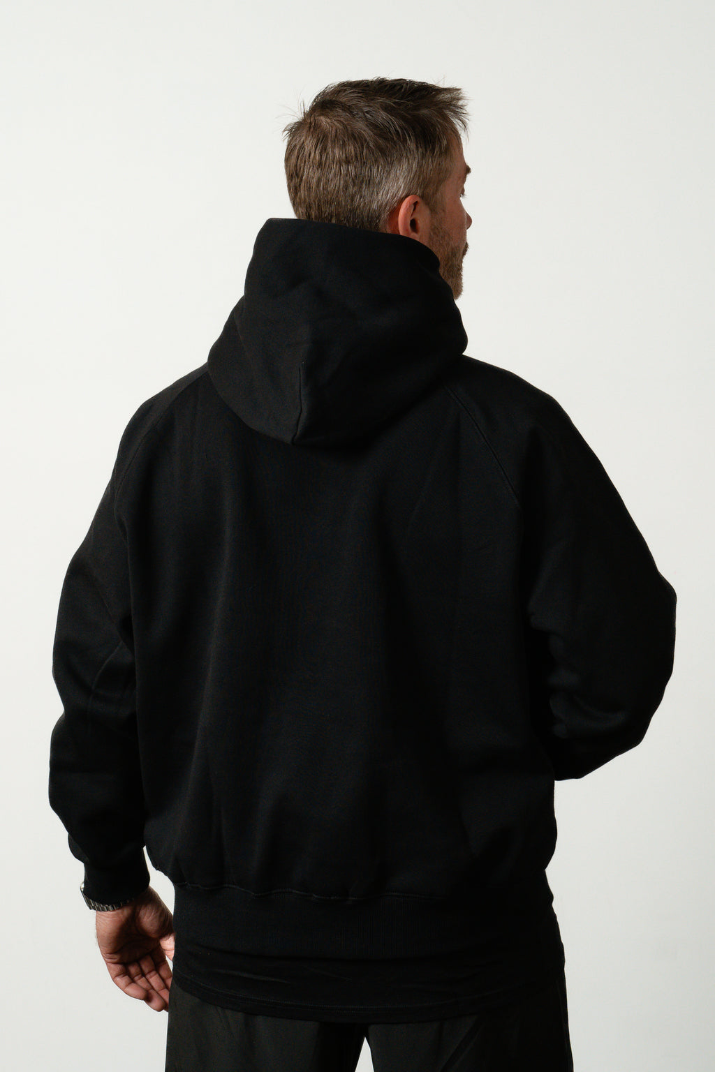 SQ Retro Black unisex Hoodie
