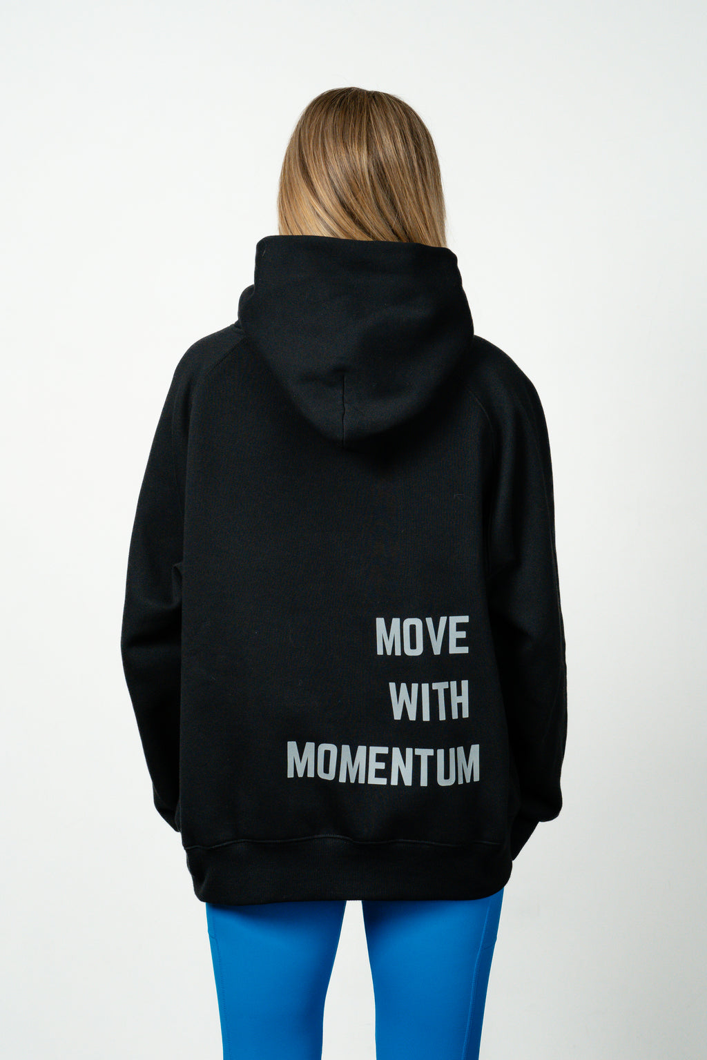 SQ Retro Black unisex Hoodie