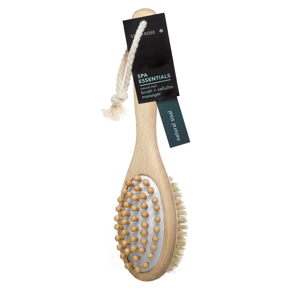 2 in 1 - Sisal Brush and Cellulite Massager