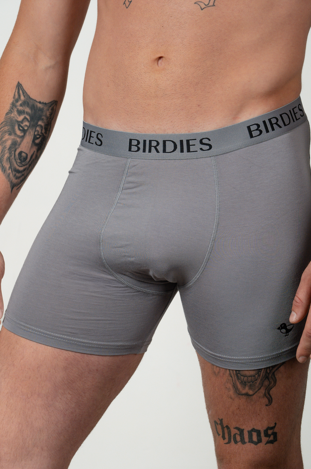 5 pack Birdies Bamboo GREY Trunks