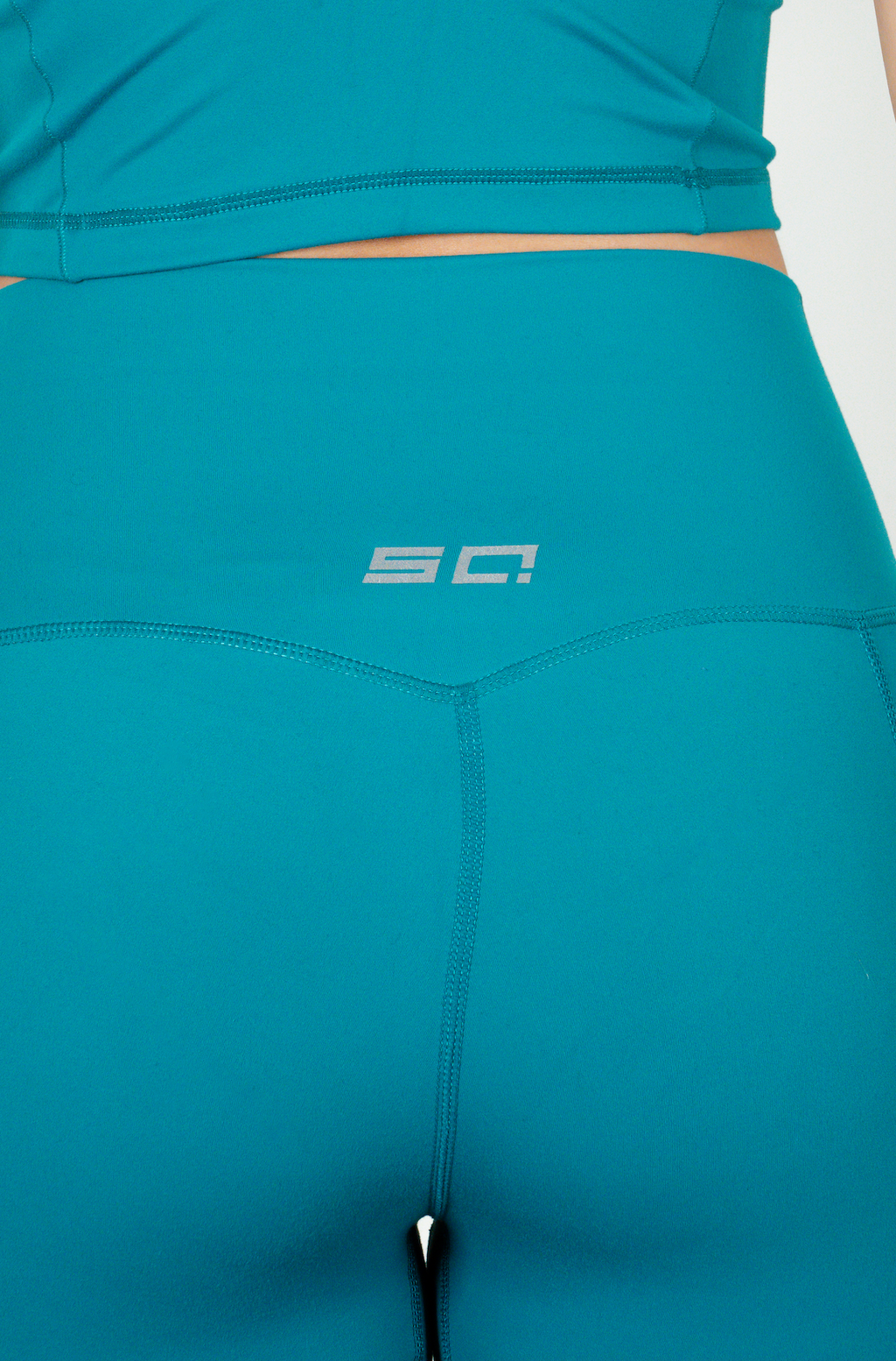 High Waisted Leggings - Green