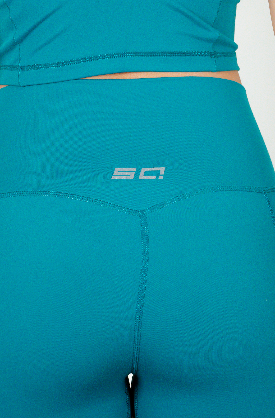 High Waisted Leggings - Green