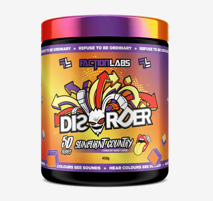 Disorder Pre-workout