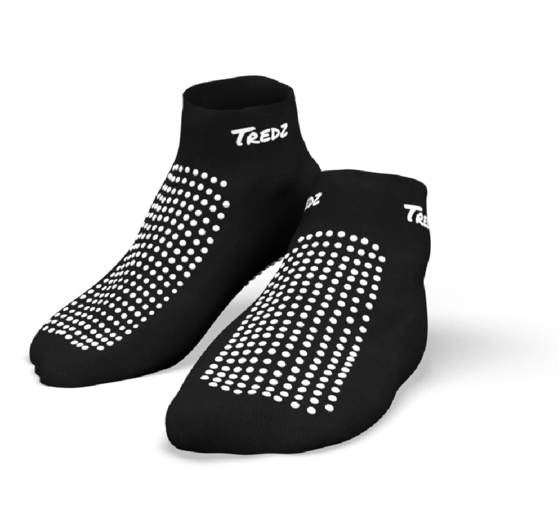 Non Slip Socks 3 Pack Black