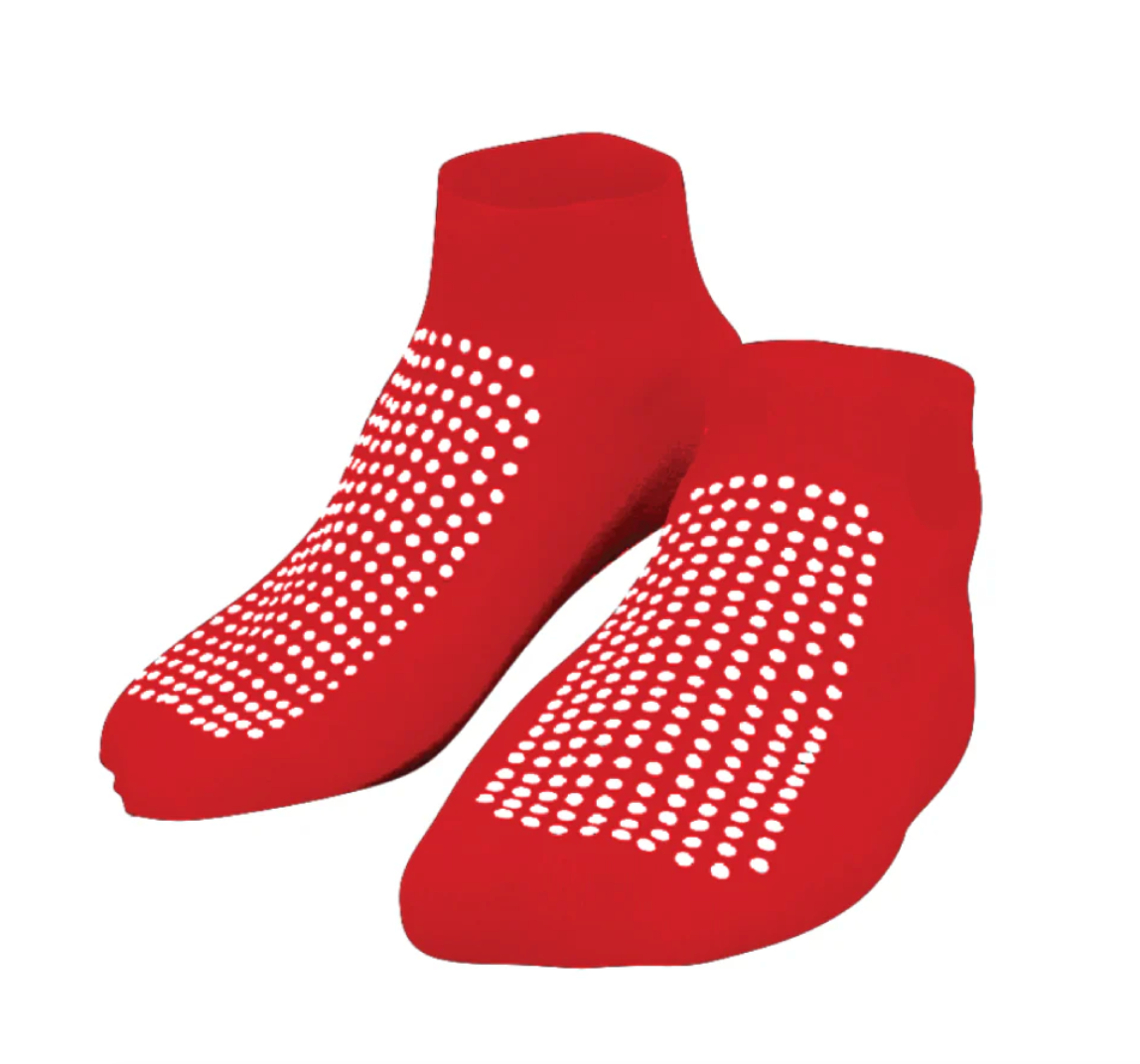 Non Slip Socks Red