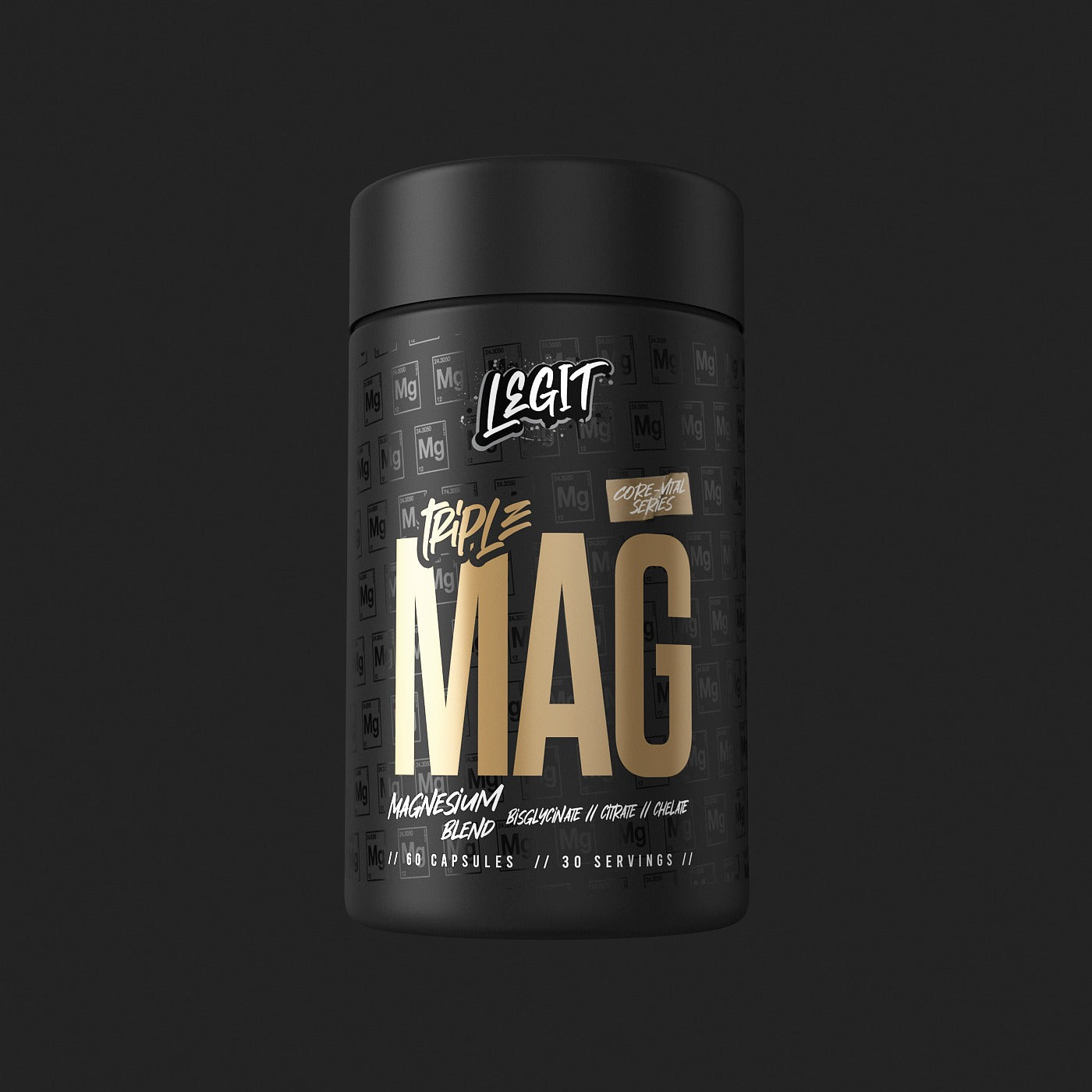 Triple Magnesium Capsules - Legit Supps