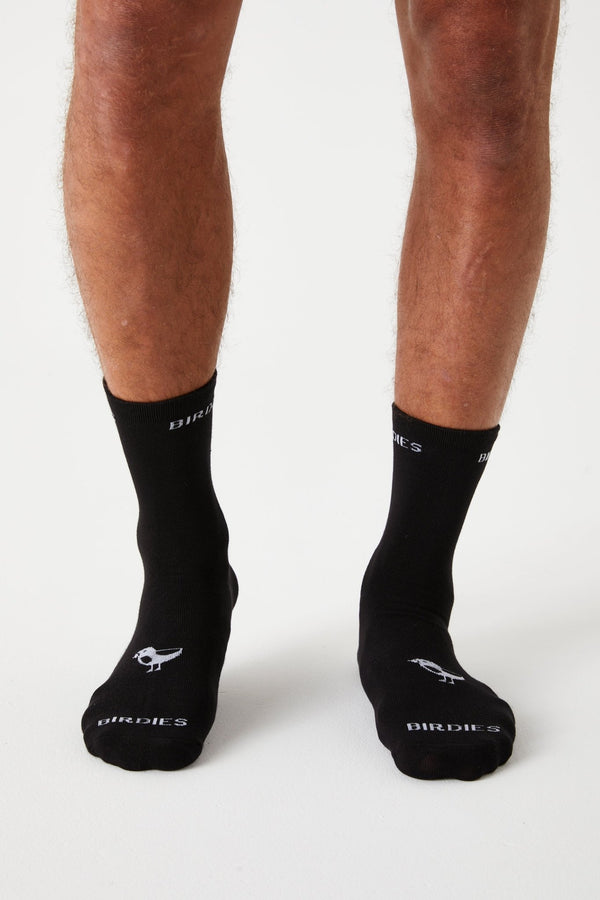 Bamboo Socks (Long) BLACK